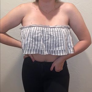 blousy bandeau top